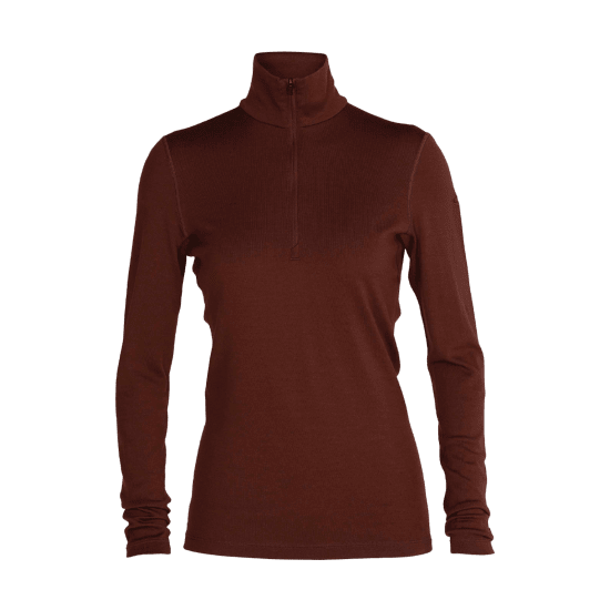 ICEBREAKER - INTIMO TERMICO 260 TECH MEZZA ZIP DONNA