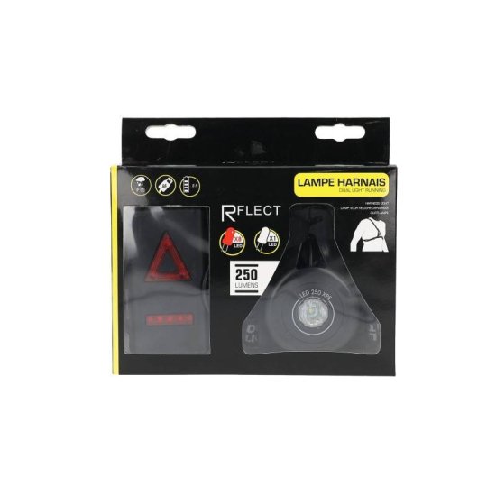 ADDONE - Lampe harnais Dual Light 250