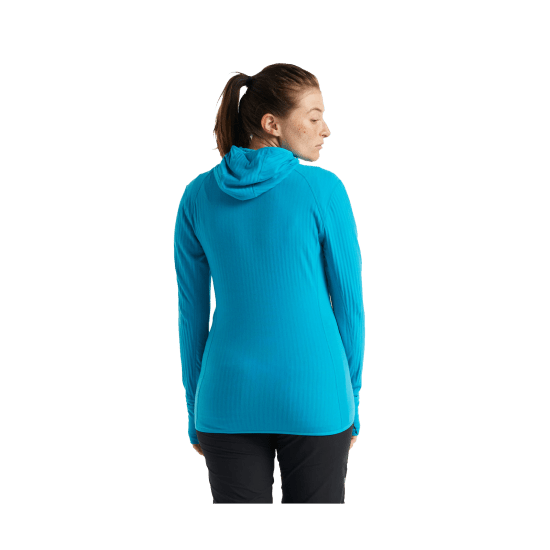 ICEBREAKER - VESTE DESCENDER ZIPPEE FEMME