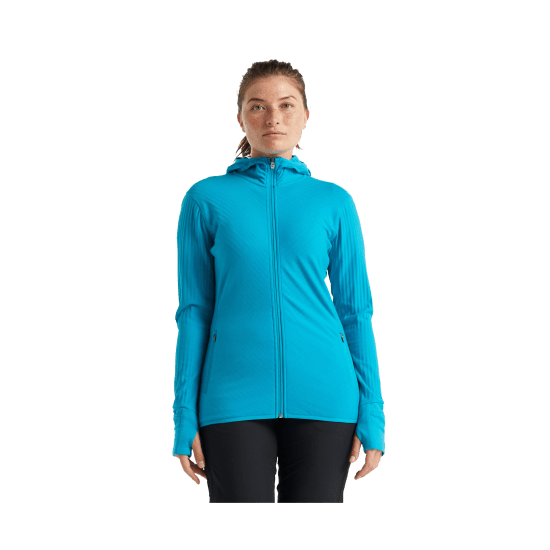 ICEBREAKER - VESTE DESCENDER ZIPPEE FEMME