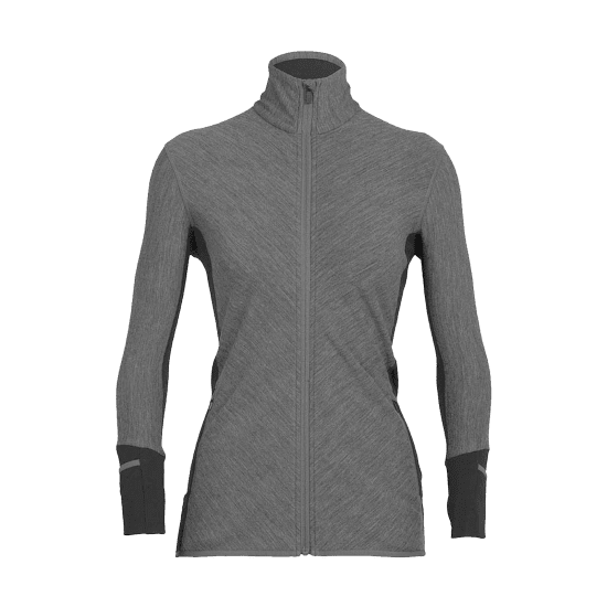 ICEBREAKER - VESTE DESCENDER ZIPPEE FEMME