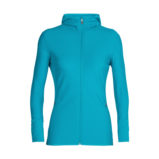 ICEBREAKER - VESTE DESCENDER ZIPPEE FEMME