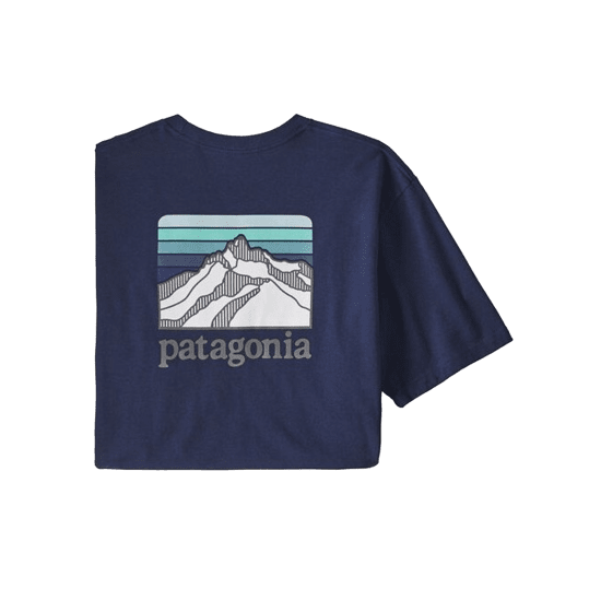 PATAGONIA - T-SHIRT LINE LOGO RIDGE POCKET RESPONSIBILI-TEE HOMME