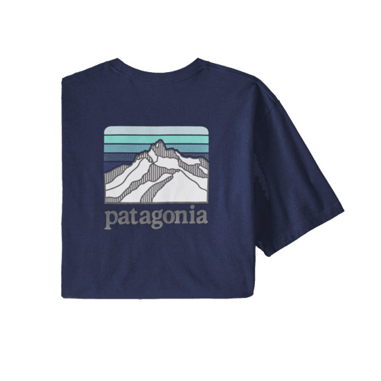 PATAGONIA - T-SHIRT LINE LOGO RIDGE POCKET RESPONSIBILI-TEE HOMME