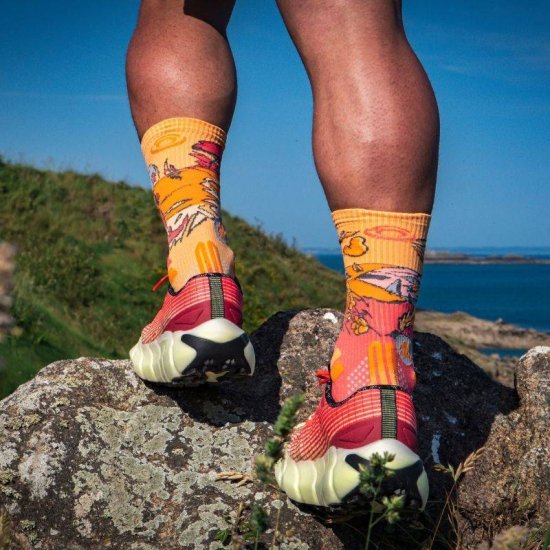 BV SPORT - Chaussettes Trail Ultra Collector Des Bosses et Des Bulles