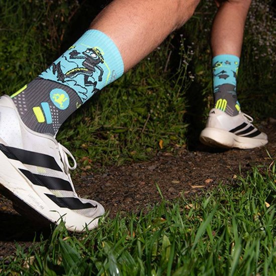 BV SPORT - Chaussettes Trail Ultra Collector Des Bosses et Des Bulles