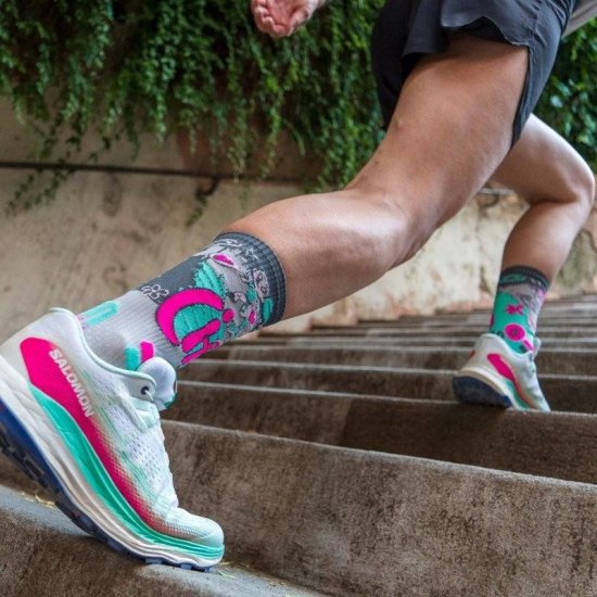 BV SPORT - Chaussettes Trail Ultra Collector Des Bosses et Des Bulles