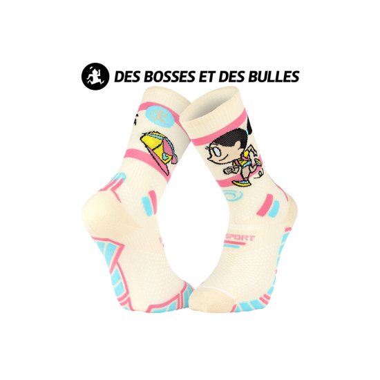 BV SPORT - Chaussettes Trail Ultra Collector Des Bosses et Des Bulles