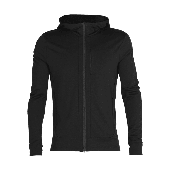 ICEBREAKER - VESTE POLAIRE MERINO QUANTUM III CAPUCHE HOMME