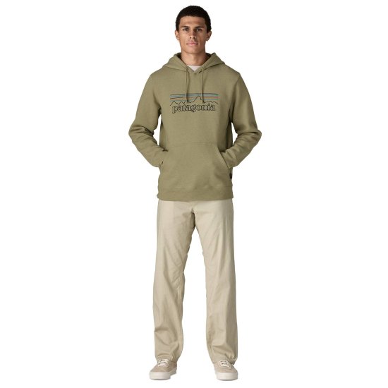 PATAGONIA - FELPA P-6 LOGO UPRISAL CON CAPPUCCIO UOMO