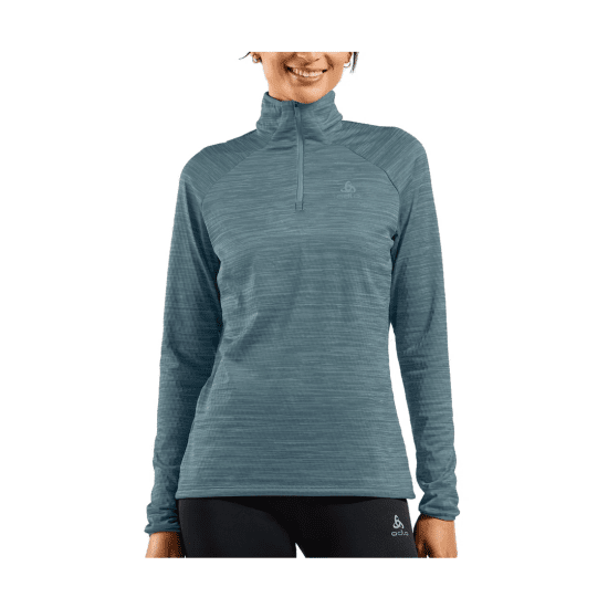 ODLO - MAGLIA MEZZA-ZIP RUN EASY WARM DONNA