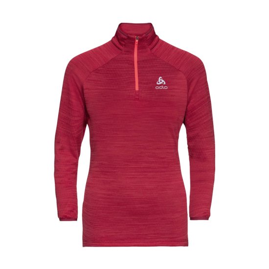 ODLO - PULL 1/2 ZIP RUN EASY WARM FEMME