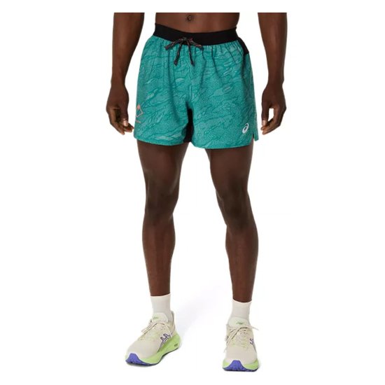 ASICS - SHORT FUJITRAIL IMPRIMÉ 5IN HOMME