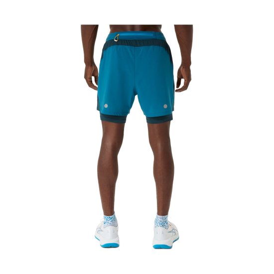 ASICS - PANTALONCINO ROAD 2IN1 5IN UOMO