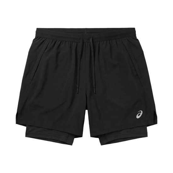 ASICS - PANTALONCINO ROAD 2IN1 5IN UOMO