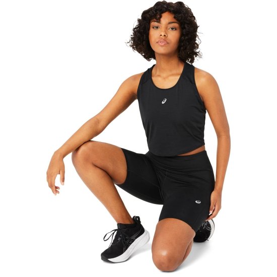 ASICS - Pantaloncino da strada vita alta 8in (20 cm) Sprinter Donna