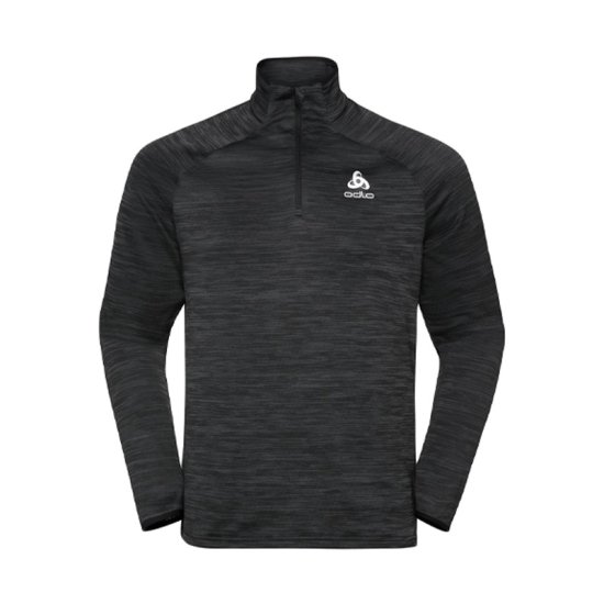 ODLO - STRATO BASE 1/2 ZIP RUN EASY WARM UOMO