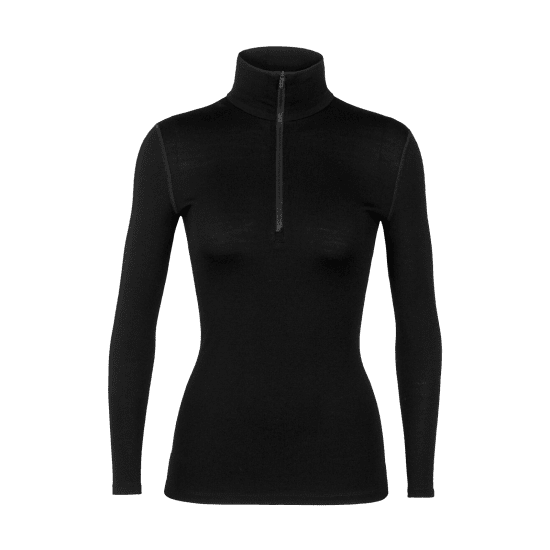 ICEBREAKER - SOUS COUCHE MÉRINO 200 OASIS DEMI-ZIP FEMME