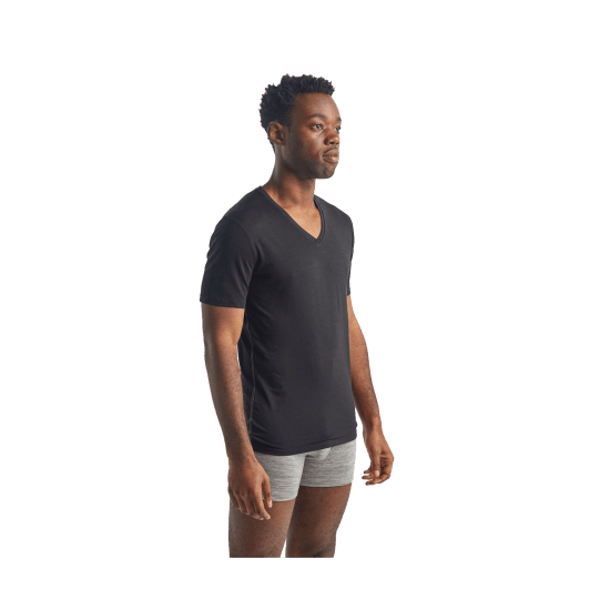ICEBREAKER - T-SHIRT MANCHES COURTES ANATOMICA COL V HOMME