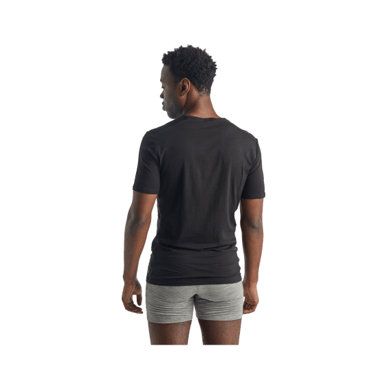 ICEBREAKER - T-SHIRT MANCHES COURTES ANATOMICA COL V HOMME