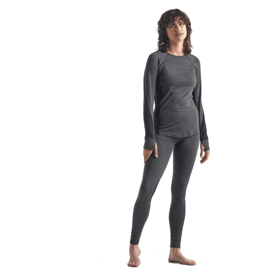 ICEBREAKER - SOUS-COUCHE 200 ZONE COL ROND FEMME