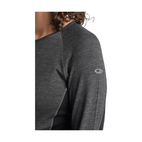 ICEBREAKER - SOUS-COUCHE 200 ZONE COL ROND FEMME