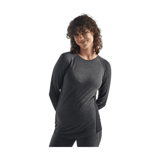 ICEBREAKER - SOUS-COUCHE 200 ZONE COL ROND FEMME