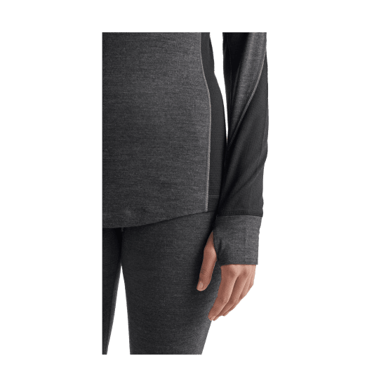 ICEBREAKER - SOUS-COUCHE 200 ZONE COL ROND FEMME