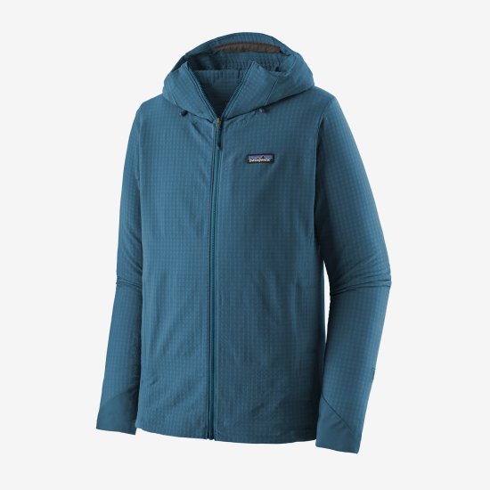 PATAGONIA - POLAIRE À CAPUCHE R1 TECHFACE HOMME