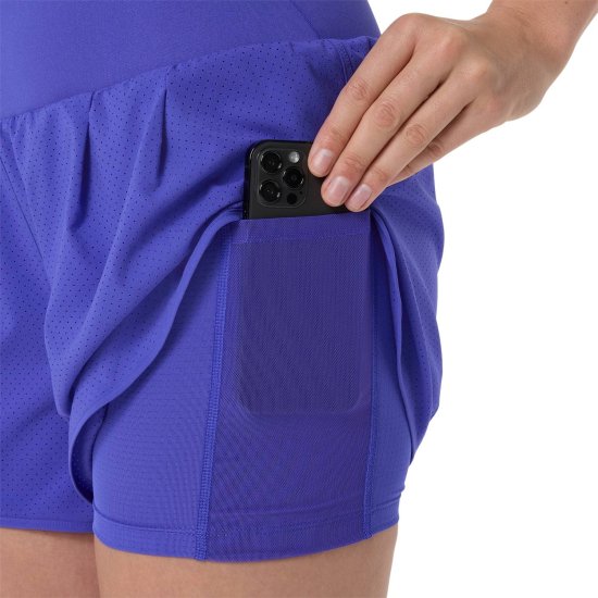 ASICS - PANTALONCINO ROAD 2-N-1 3.5IN DONNA