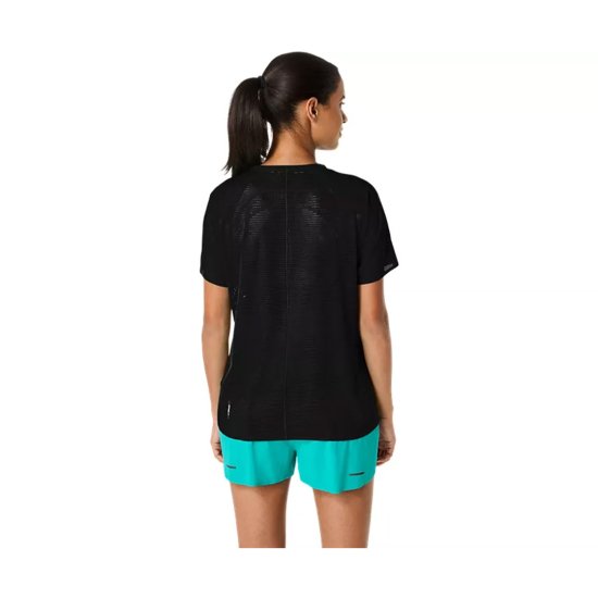 ASICS - T-SHIRT MANICHE CORTE METARUN DONNA