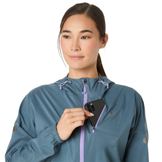 ASICS - Giacca impermeabile Fujitrail Elite da donna