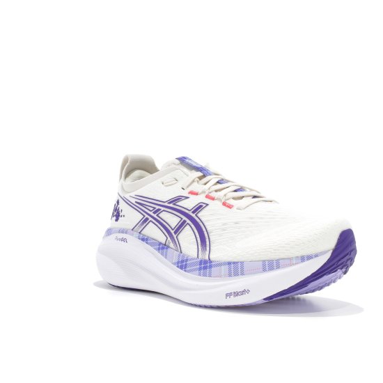 ASICS - GEL-NIMBUS 27 DONNA Cream/Gentry Purple
