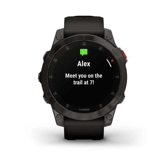 GARMIN - EPIX SAPPHIRE TITANE