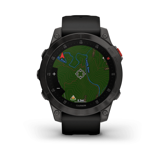 GARMIN - EPIX SAPPHIRE TITANE