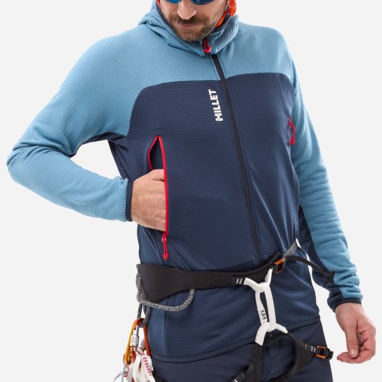 MILLET - POLAIRE FUSION GRID CAPUCHE HOMME