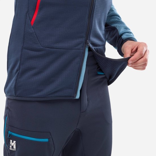 MILLET - POLAIRE FUSION GRID CAPUCHE HOMME