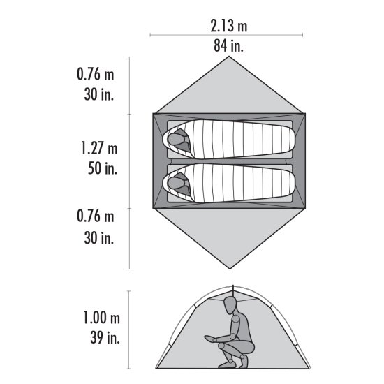 MSR - Tente Hubba Hubba NX