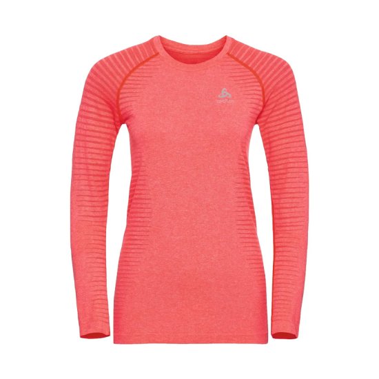 ODLO - T-SHIRT MANCHES LONGUES ESSENTIAL SEAMLESS FEMME