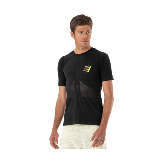 COMPRESSPORT - T-SHIRT RACING MANICHE CORTE UOMO