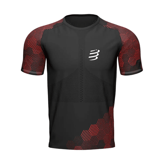 COMPRESSPORT - T-SHIRT RACING MANICHE CORTE UOMO