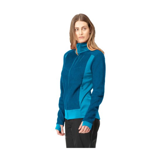 NORRONA - POLAIRE FALKETIND ALPHA 120 ZIP capuche FEMME