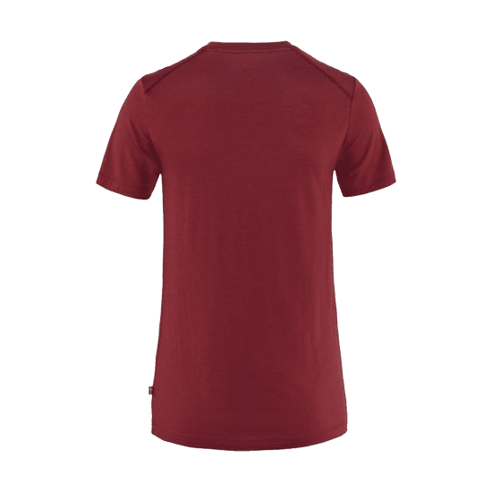 FJALLRAVEN - T-SHIRT MANCHES COURTES ABISKO WOOL FEMME