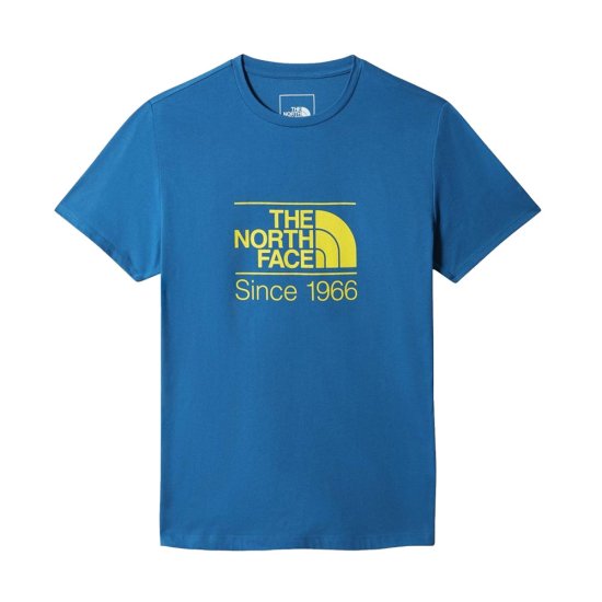 THE NORTH FACE - T-SHIRT MANCHES COURTES FOUNDATION GRAPHIC HOMME BLANC