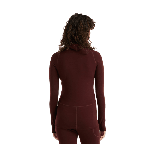 ICEBREAKER - SOUS-COUCHE MERINO COL MONTANT FEMME