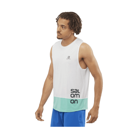 SALOMON - DEBARDEUR CROSS RUN GRAPHIC HOMME