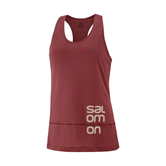 SALOMON - DEBARDEUR CROSS RUN GRAPHIC FEMME