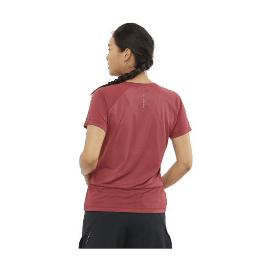 SALOMON - T-SHIRT MANICHE CORTE CROSS REBEL DONNA