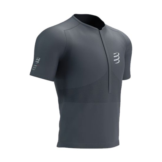 COMPRESSPORT - T- SHIRT HALF TRAIL DEMI ZIP HOMME