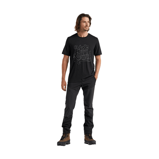ICEBREAKER - T-SHIRT MERINO TECH LITE II MOVE TO NATURAL HOMME
